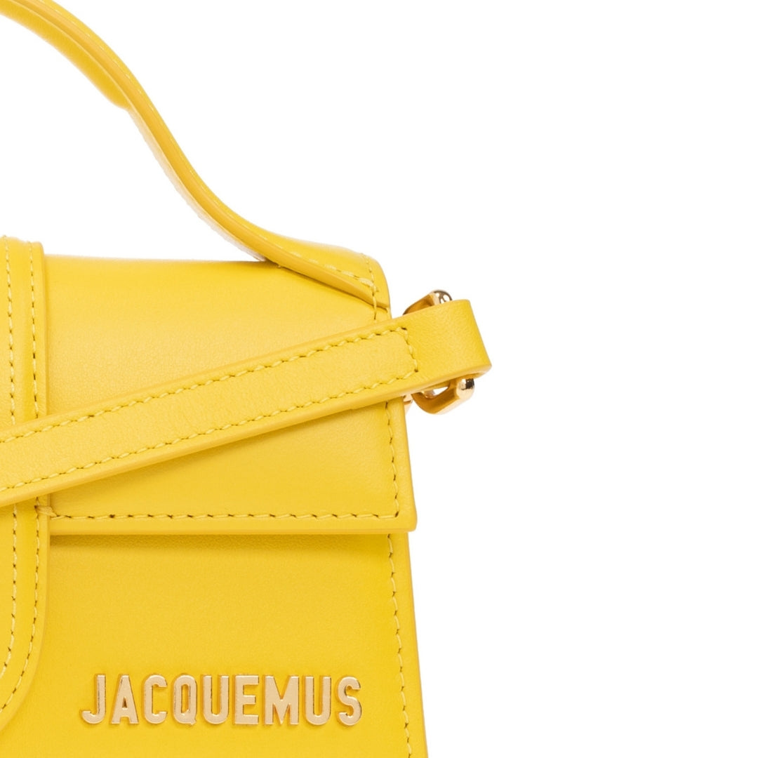 Jacquemus Womens Bambino Small Bag Yellow