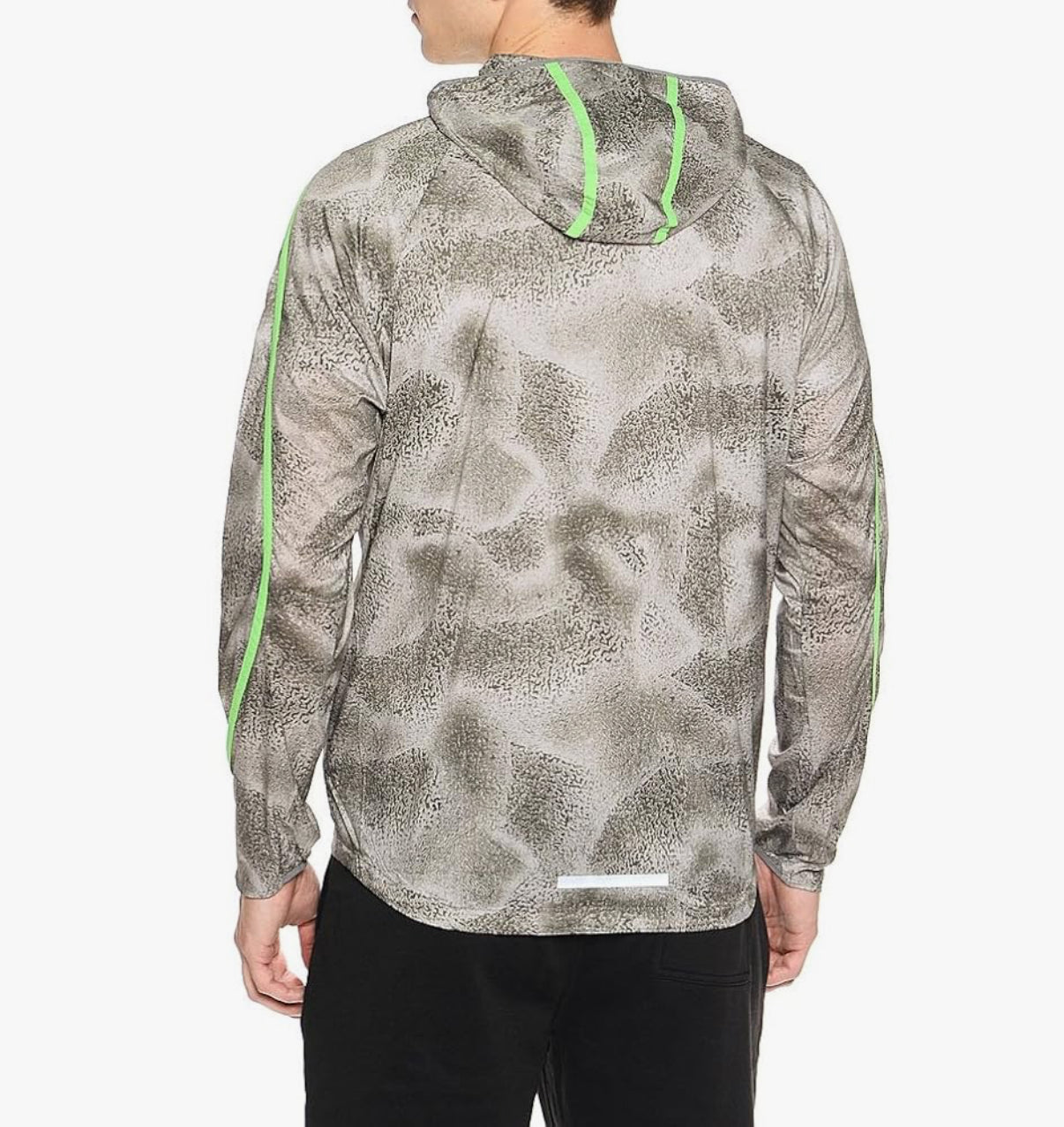 Nike M NK SHLD IMP LT HD PR Jacket Carbon Grey Green