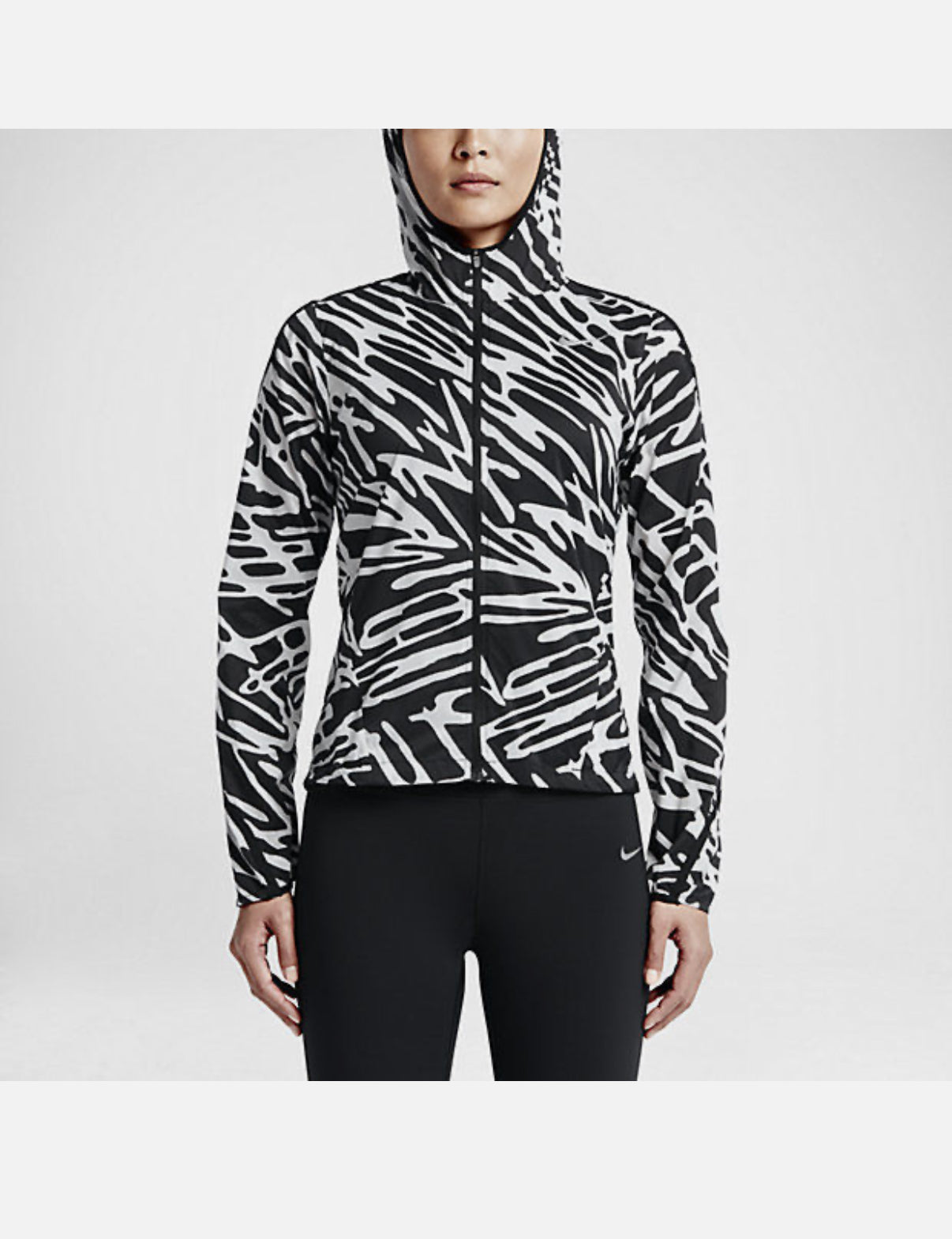 Nike Palm Zebra Womens Windrunner Jacket
