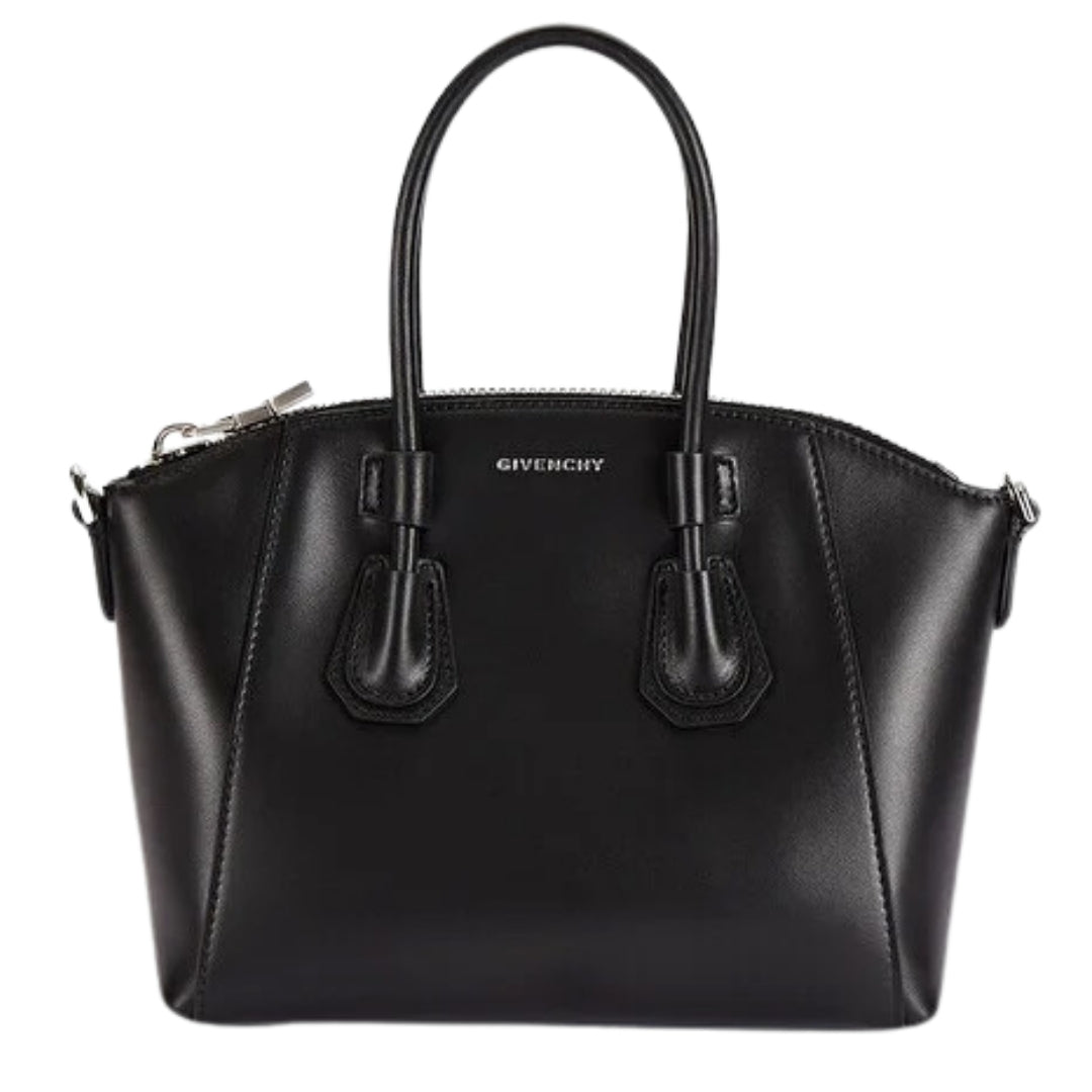 Givenchy Womens Givenchy Branded Strap Bag Black