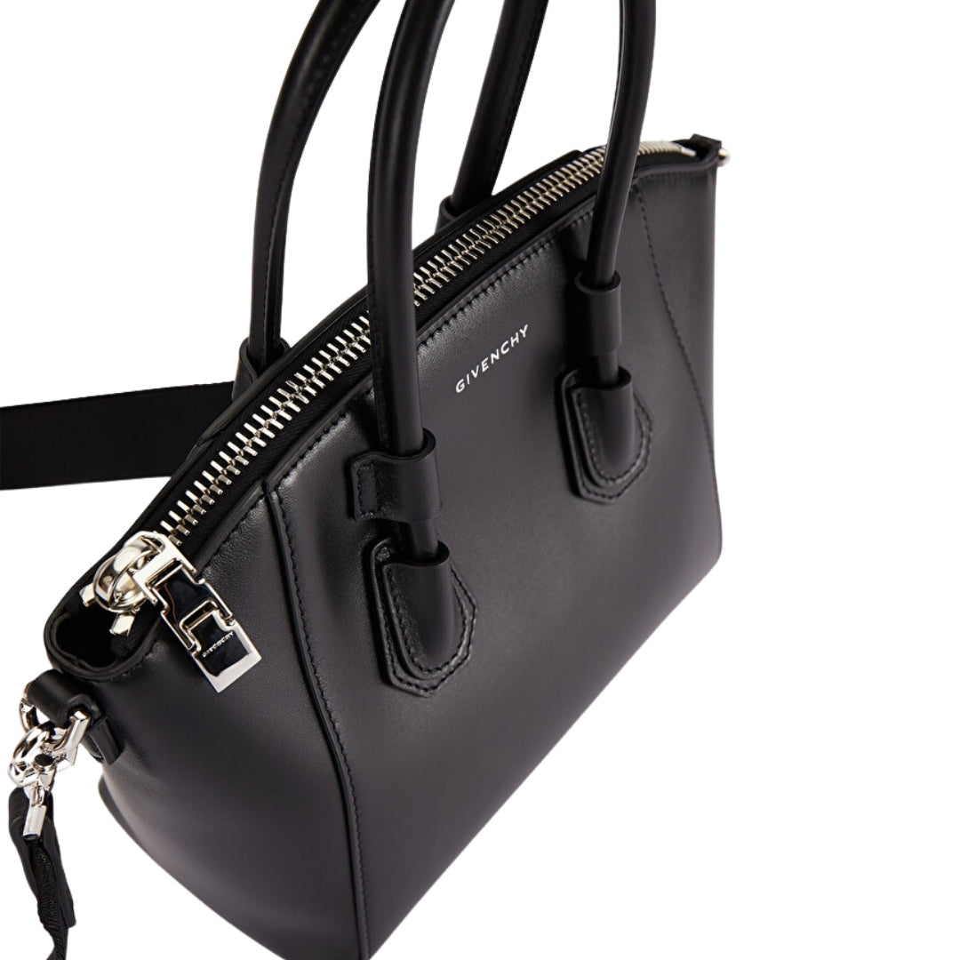 Givenchy Womens Givenchy Branded Strap Bag Black