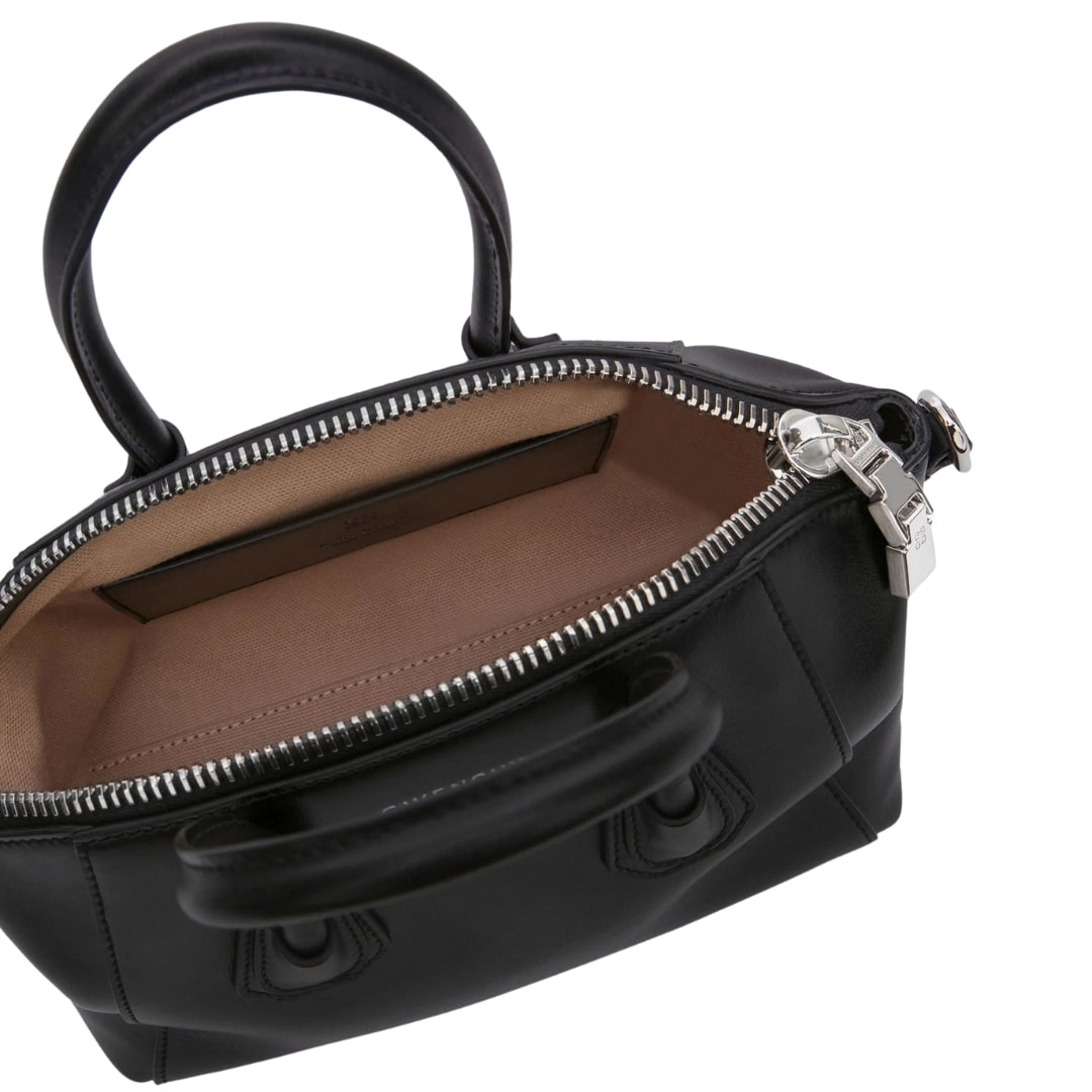Givenchy Womens Givenchy Branded Strap Bag Black