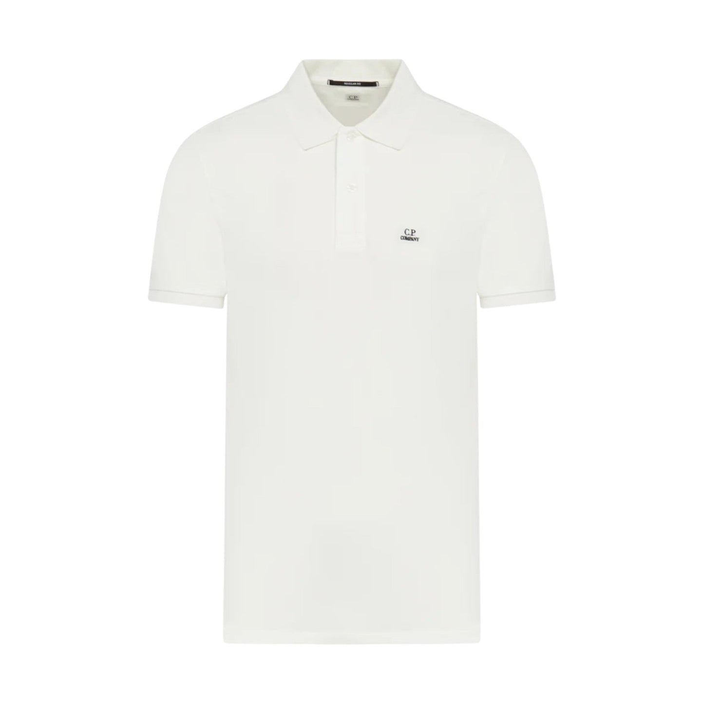 C.P. Company White Polo Shirt