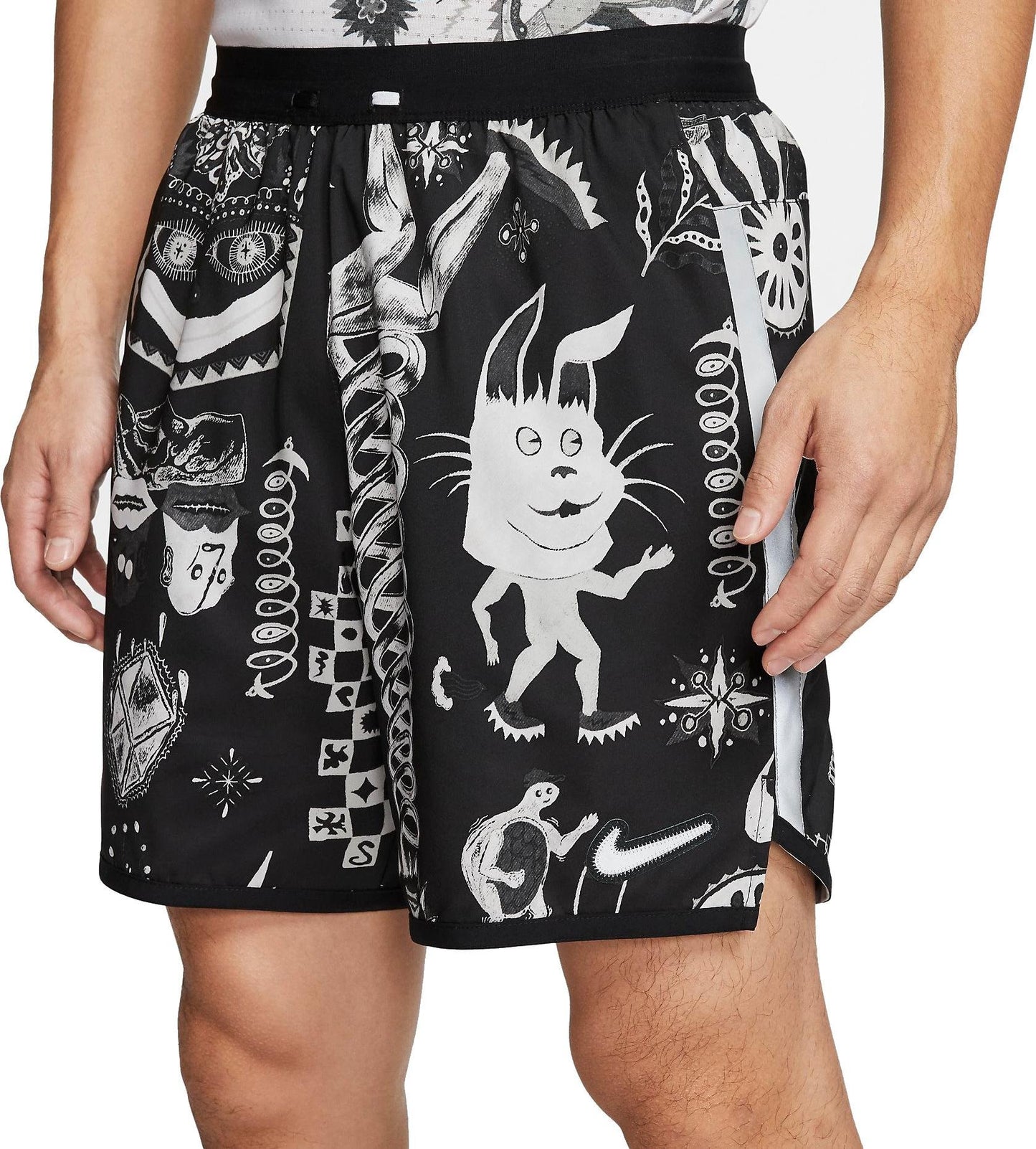 Nike N NK Wild Run Flex Stride Shorts Tokyo Dragon