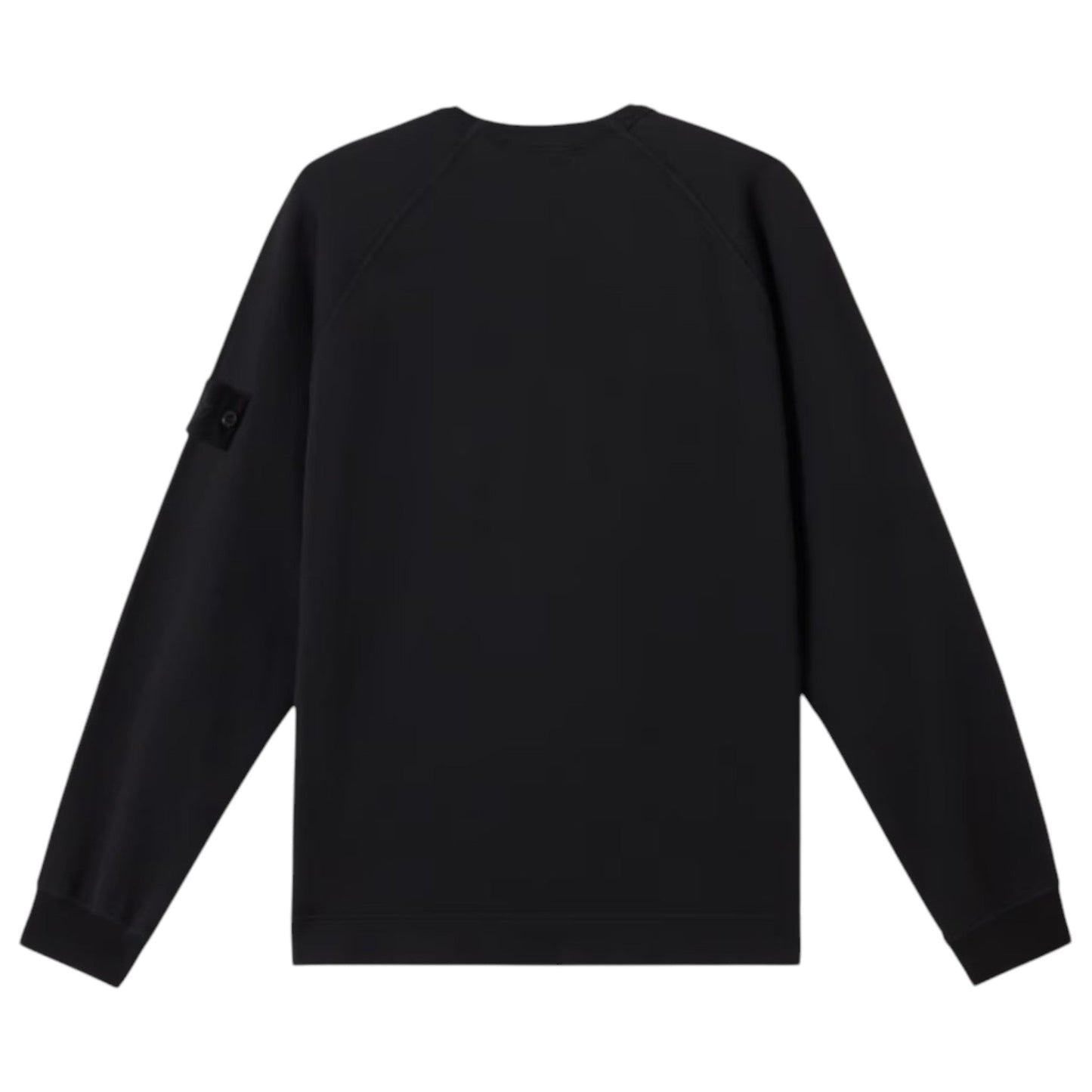 Stone Island Cotton Fleece Black Ghost Sweatshirt