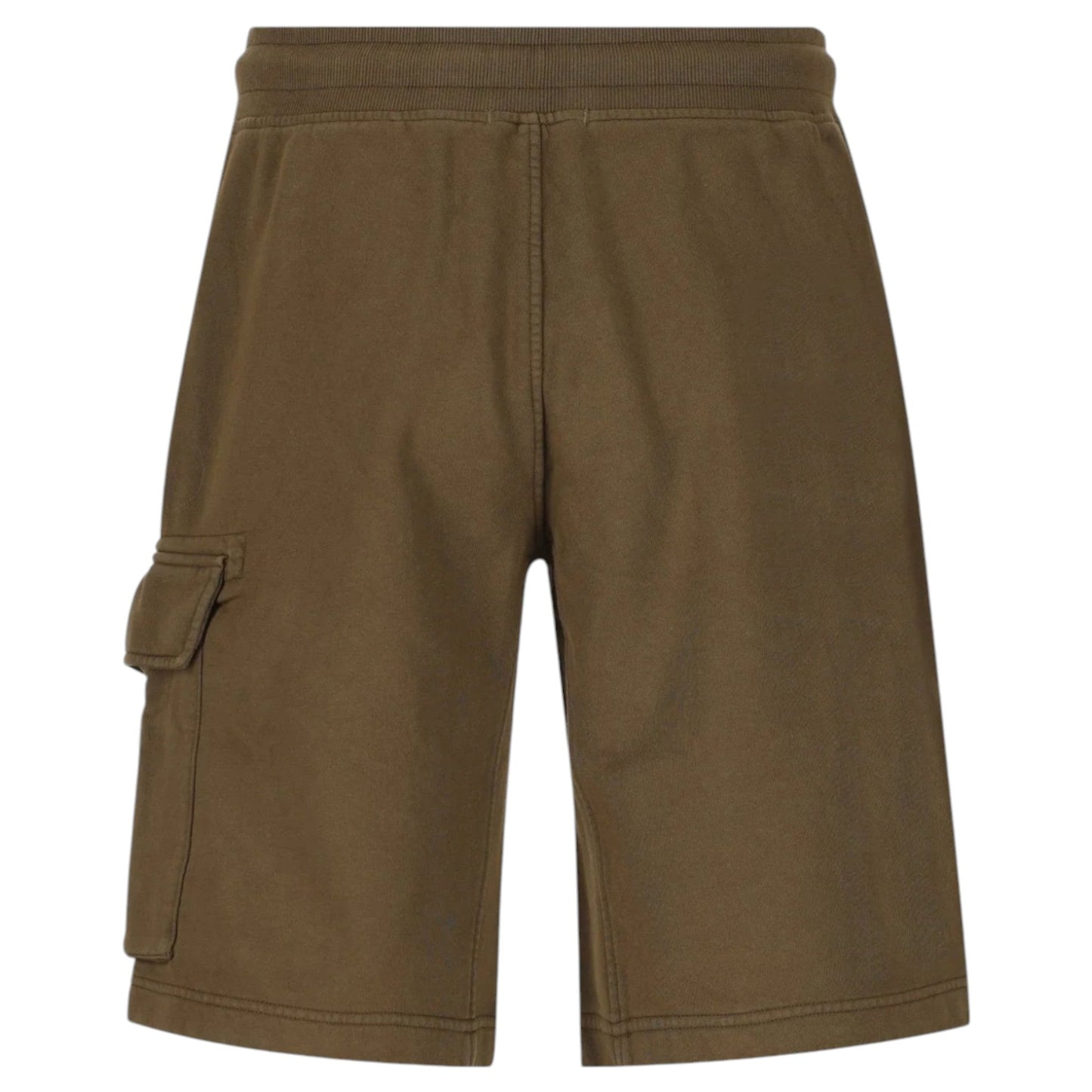 C.P. Company Logo Pocket Ivy Green Shorts - True Labels