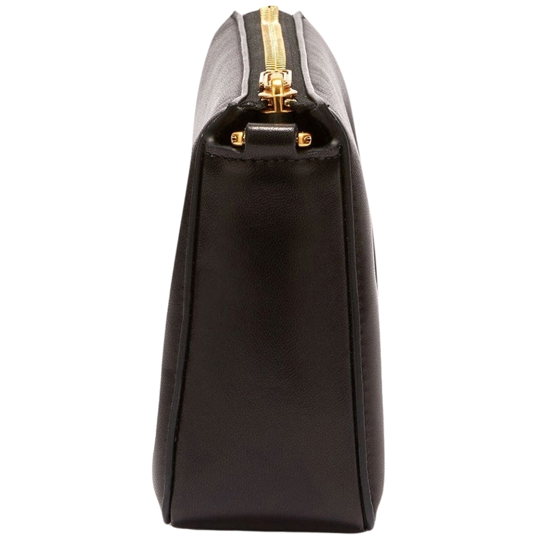 Off-White Burrow Zipped Pouch Black Shoulder Bag