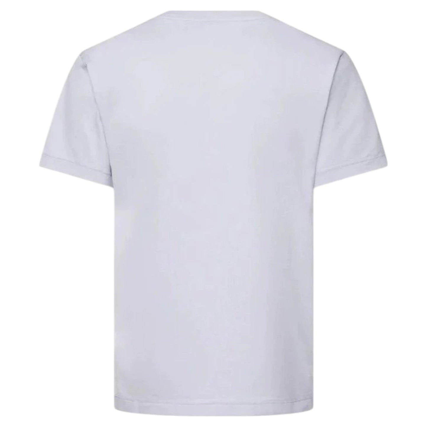 Stone Island, Lilac Compass Patch Crewneck T-Shirt