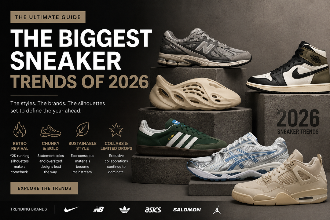 The Biggest Sneaker Trends of 2026 | TREADZ.