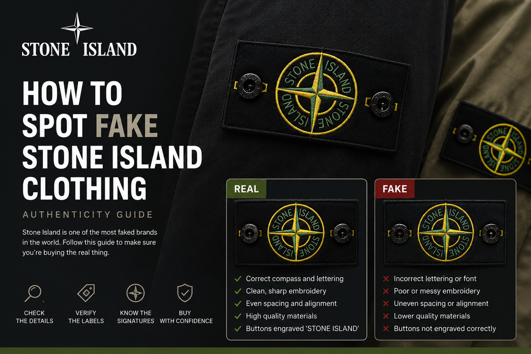 How to Spot Fake Stone Island Clothing | Authenticity Guide