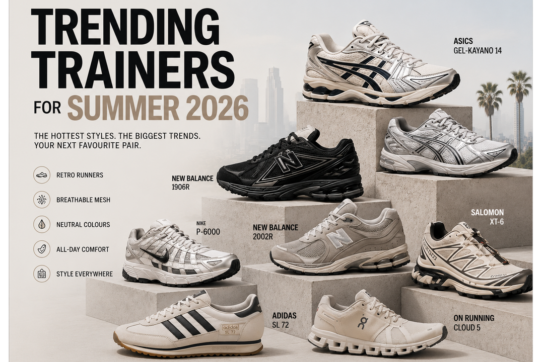 Trending trainers for summer 2026