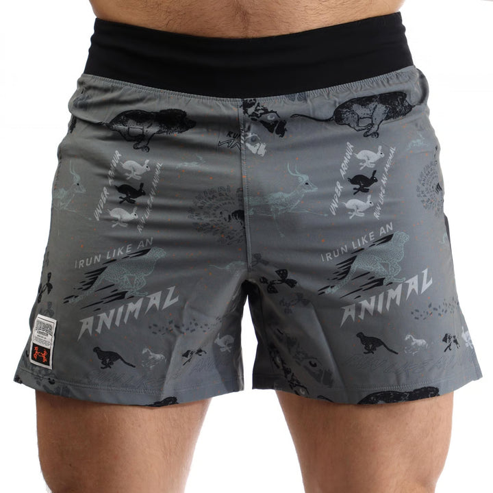 Under Armour Run Like An Animal Shorts Grey