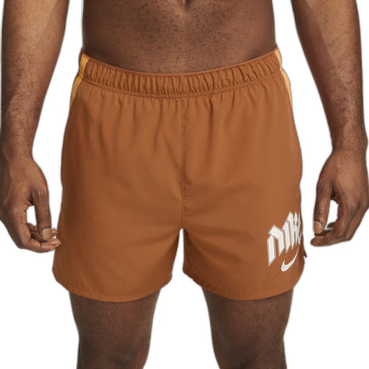 Nike Dri-Fit 5" Challenger Run Division Shorts Dark Russet