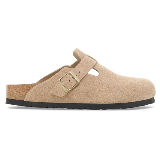 Birkenstock Boston Suede BS Sandcastle Sandals