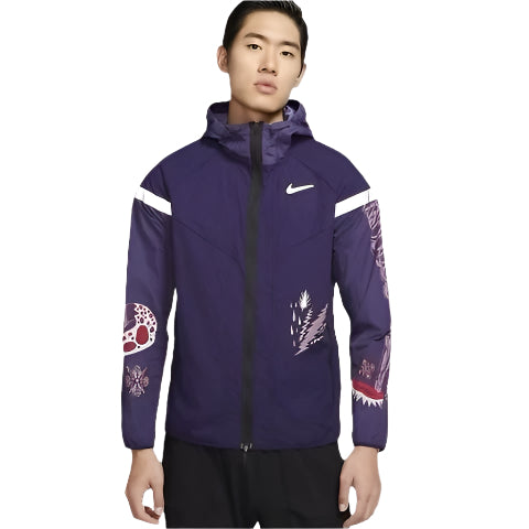 Nike Repel Windrunner Jacket 'Tokyo Purple Dragon'