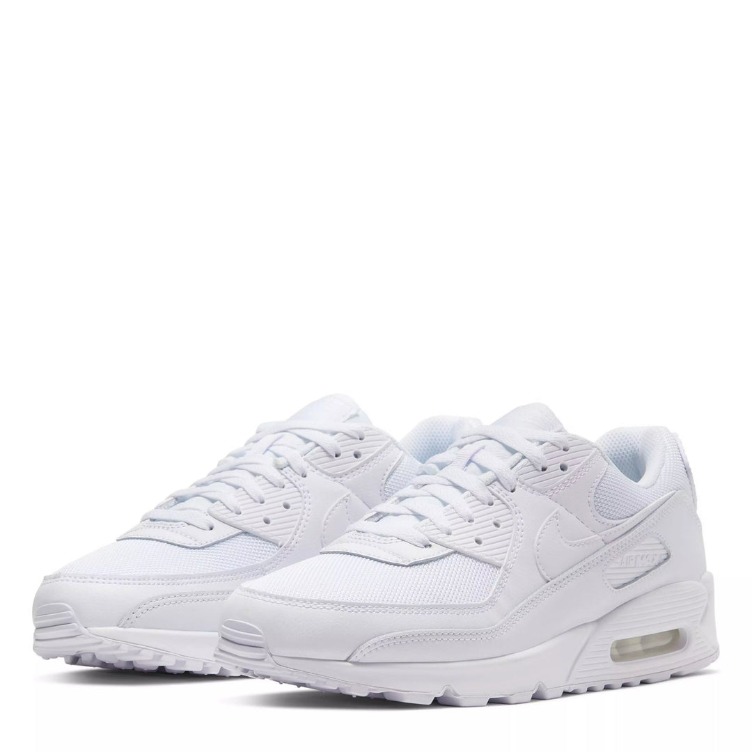 Nike Air Max 90 Triple White Wolf Grey