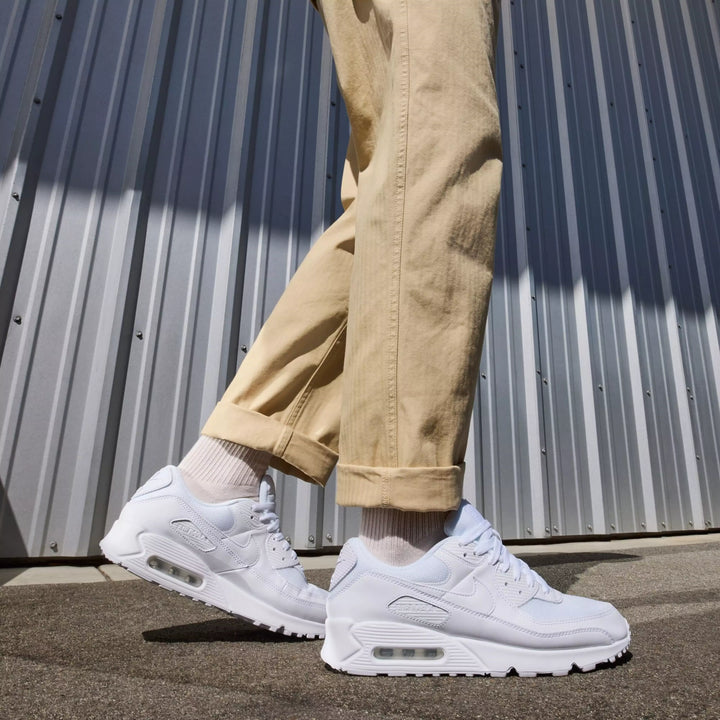 Nike Air Max 90 Triple White Wolf Grey