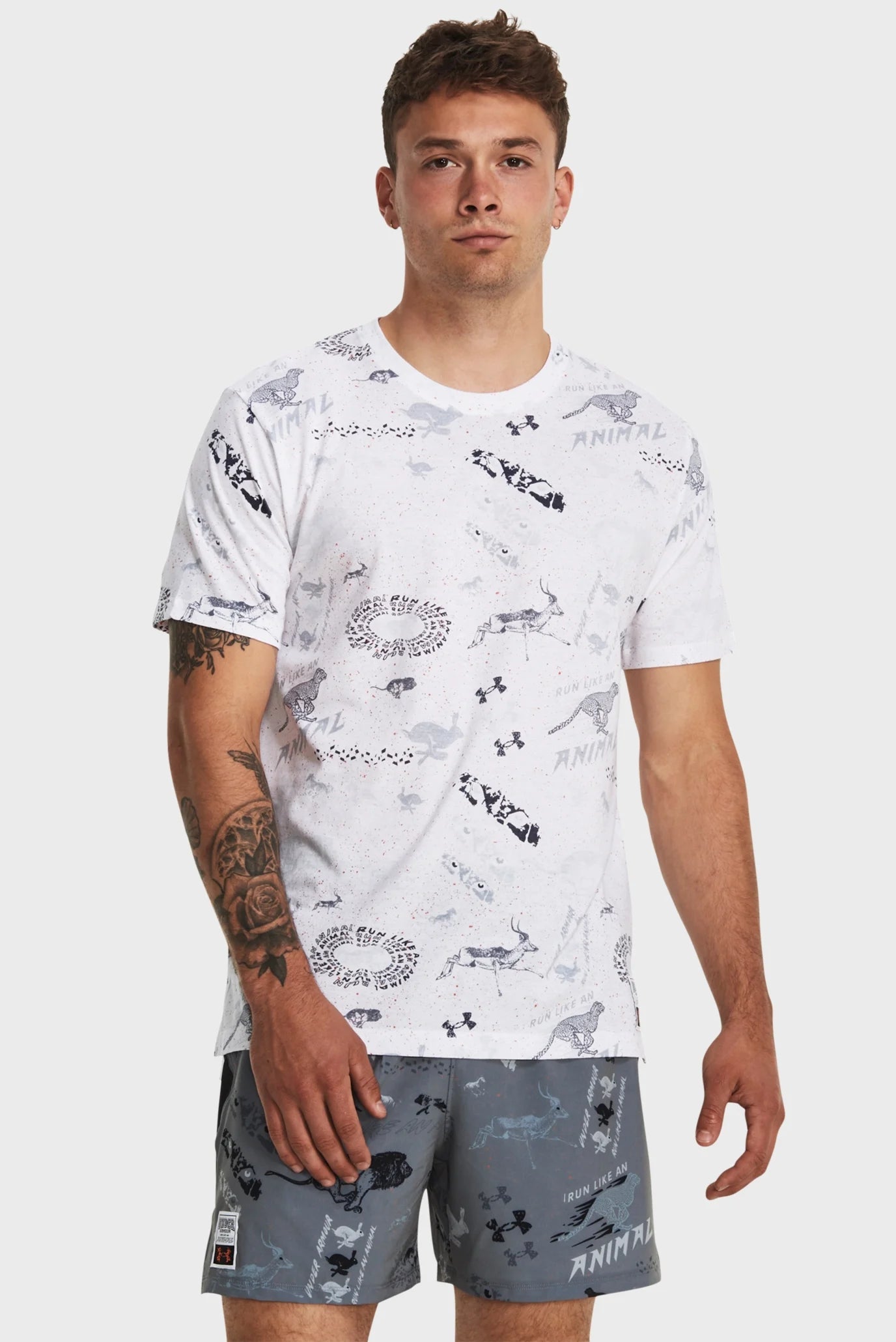 Under Armour UA Run Like An Animal White