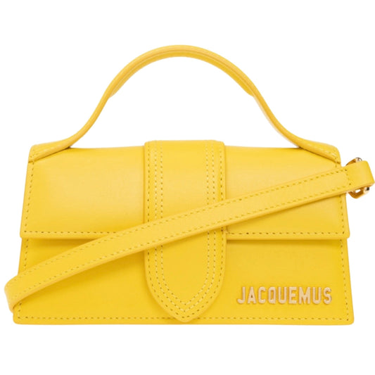 Jacquemus Womens Bambino Small Bag Yellow