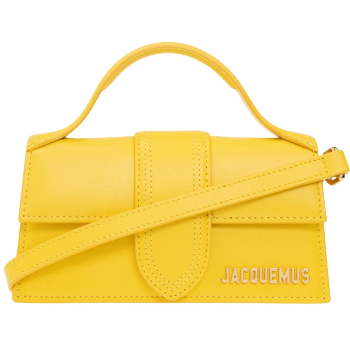 Jacquemus Womens Bambino Small Bag Yellow
