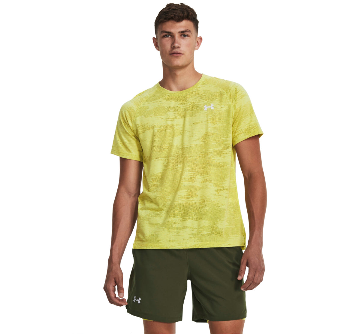 Under Armour UA Streaker Speed Camo Yellow