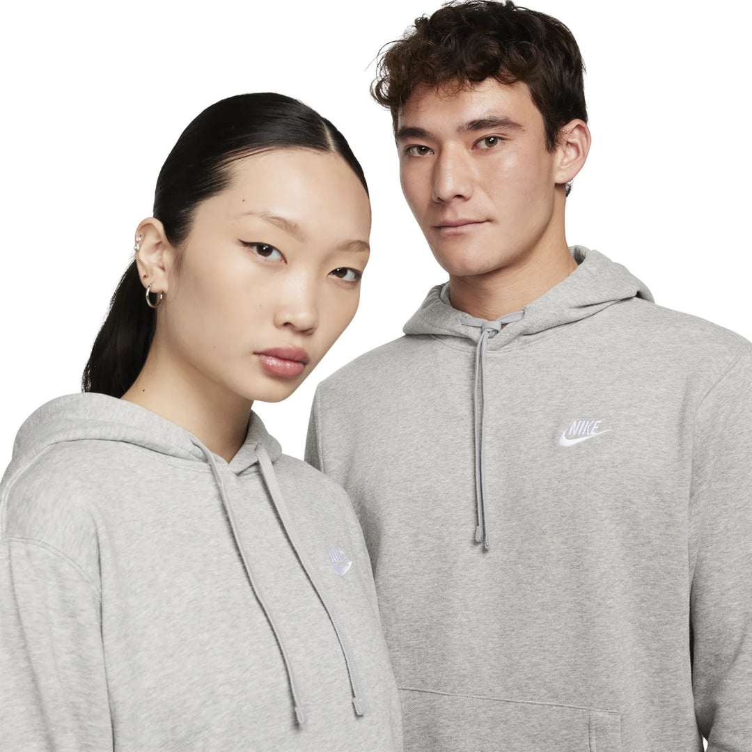 Nike Club Pullover Hoodie Grey