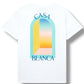 Casablanca L’arche Colour Printed White T-Shirt