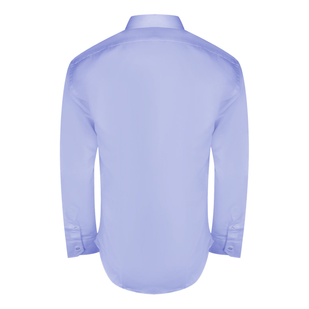 Aquascutum Long Sleeve Royal Blue Shirt XS