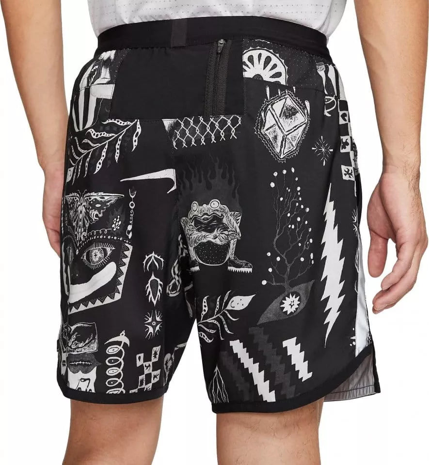 Nike N NK Wild Run Flex Stride Shorts Tokyo Dragon