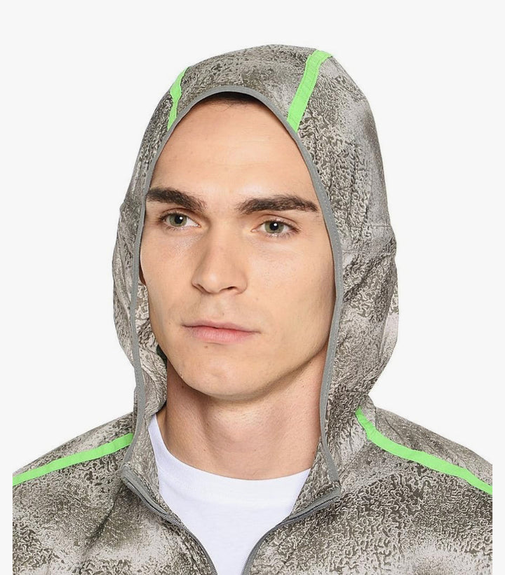 Nike M NK SHLD IMP LT HD PR Jacket Carbon Grey Green