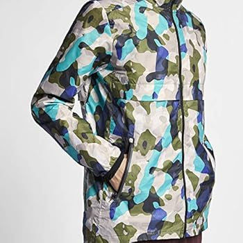 Nike Shield Ghost Camo Jacket Green Blue (NWOT)