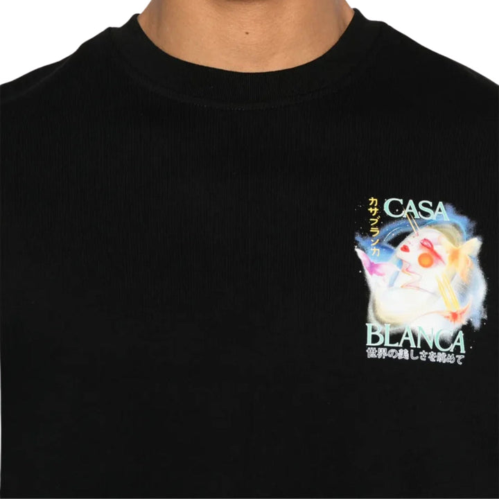 Casablanca Galáctica Collection Black T-Shirt