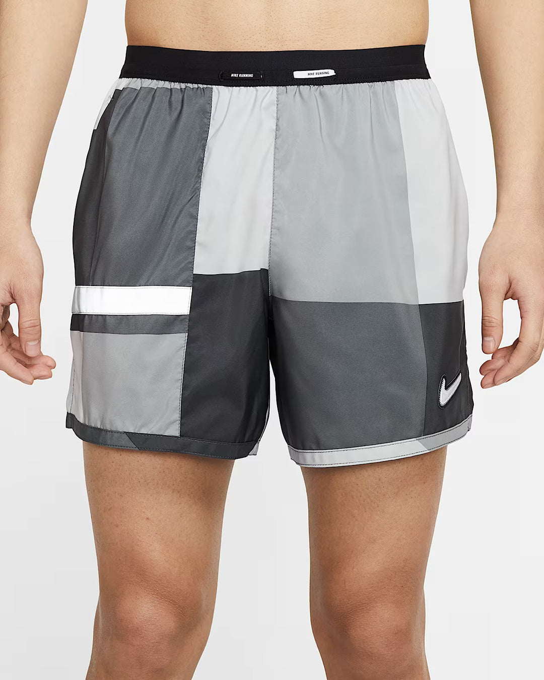 Nike M NK Wild Run 5" Shorts Grey Patchwork