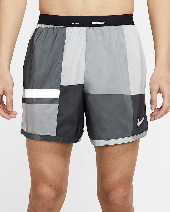Nike M NK Wild Run 5" Shorts Grey Patchwork