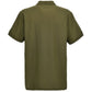 Burberry Branded Circle Logo Olive Polo Shirt