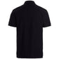 Burberry Branded Circle Logo Coal Blue Polo Shirt