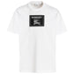 Burberry Box Logo White T Shirt