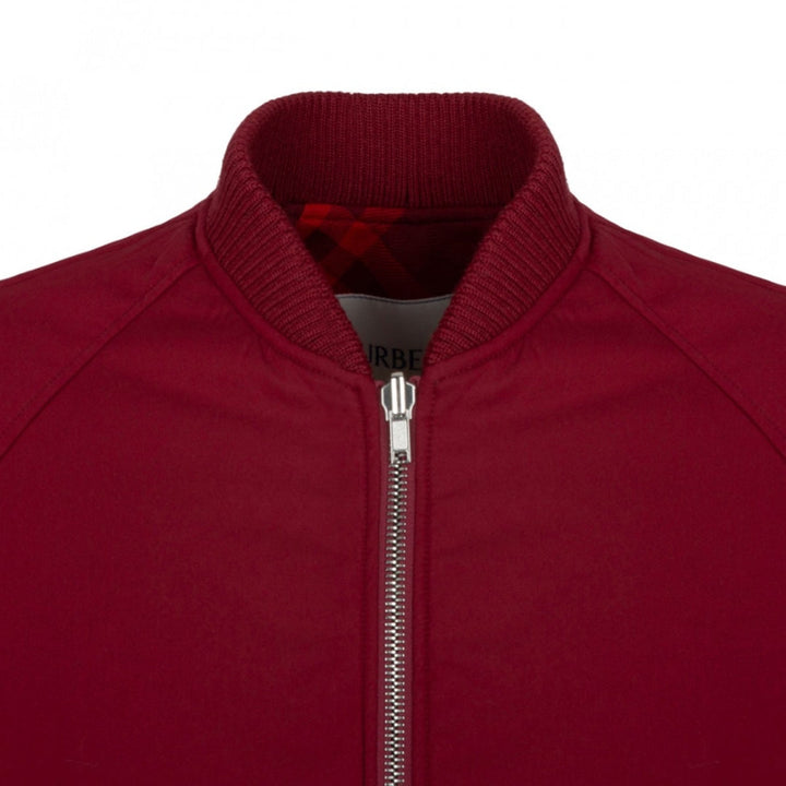 BURBERRY 8078906 Reversible check-print bomber jacket RIPPLE IP CHECK (Red) JACKET MALE L