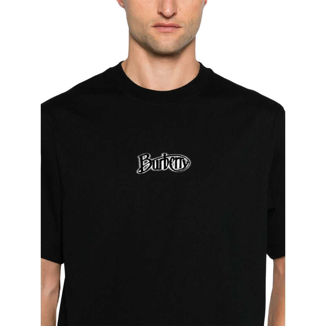 Burberry Signature Logo Coal Black T-Shirt S