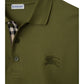 Burberry Eddie EKD Olive Green Polo Shirt S