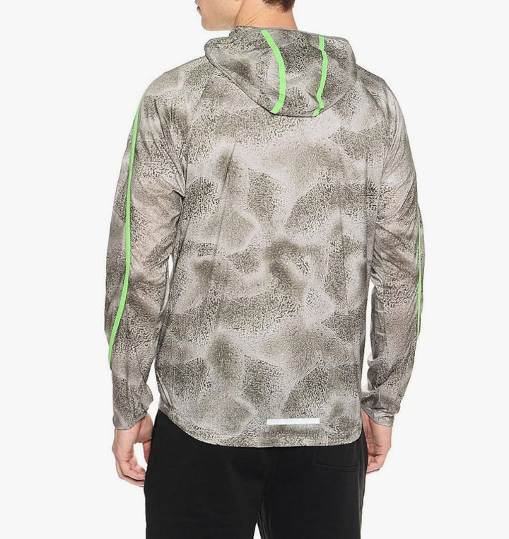 Nike M NK SHLD IMP LT HD PR Jacket Carbon Grey Green