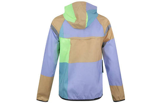 Nike Windrunner Wild Run Patchwork Jacket Light Thistle Multicolour