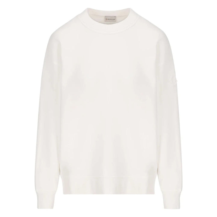 Moncler White Sweatshirt