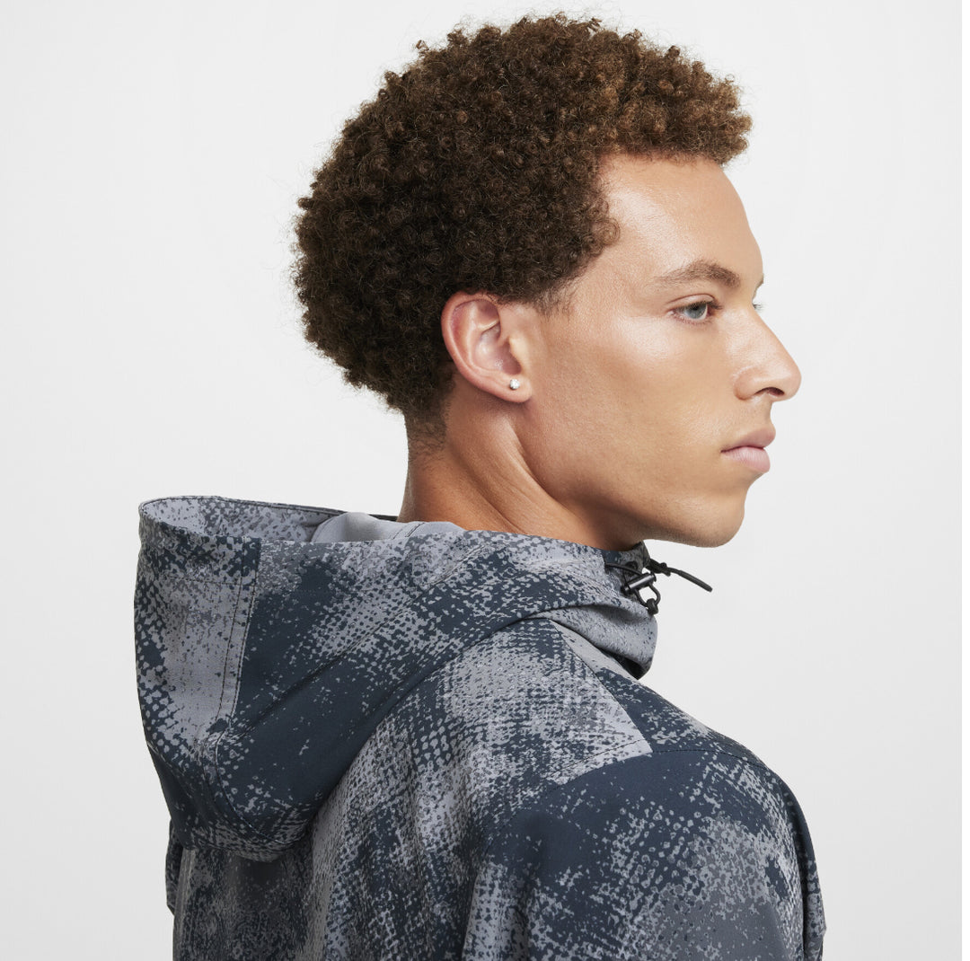 Nike Unlimited Camo Windrunner Jacket Black Grey
