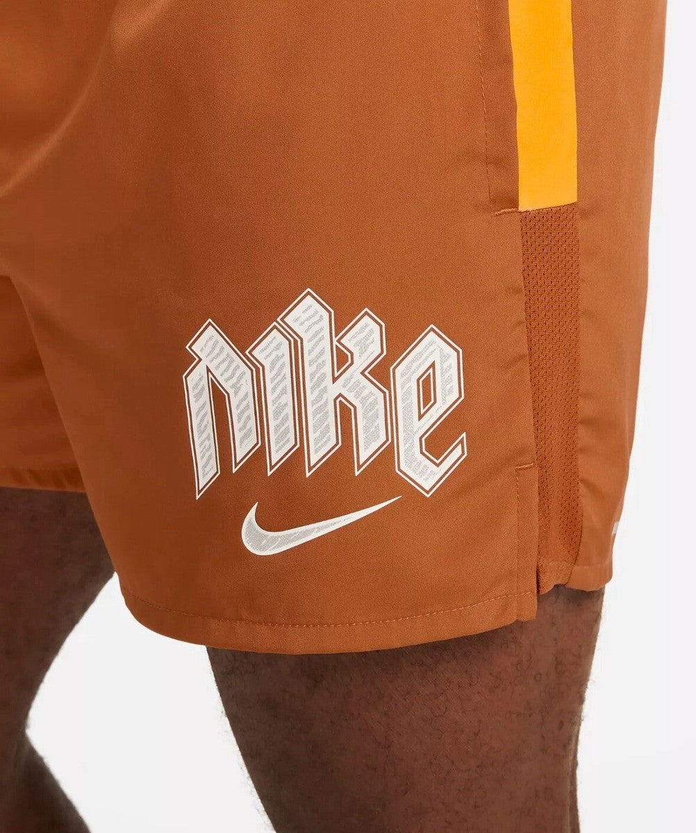 Nike Dri-Fit 5" Challenger Run Division Shorts Dark Russet