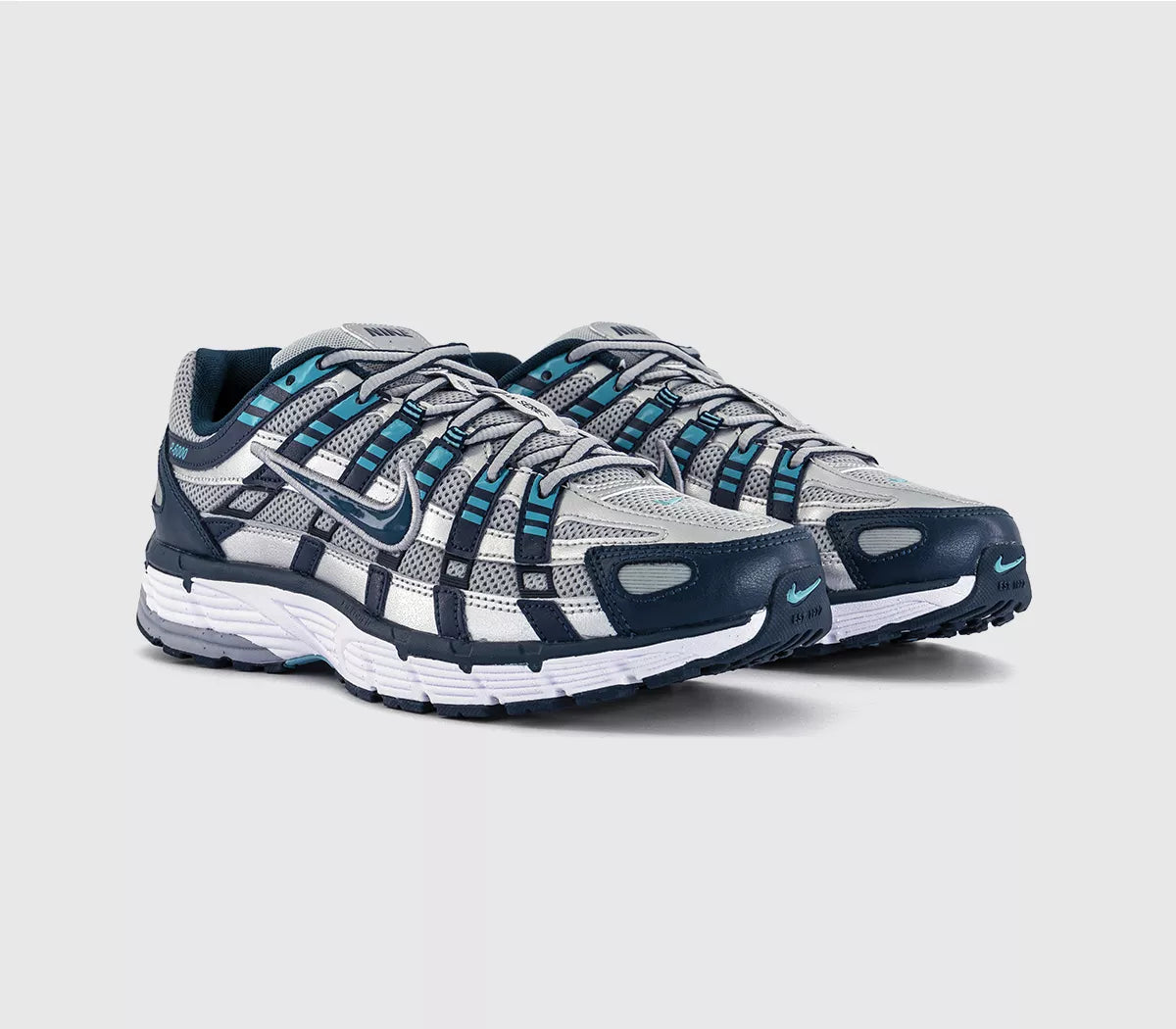 Nike P-6000 Armory Navy Flat Silver