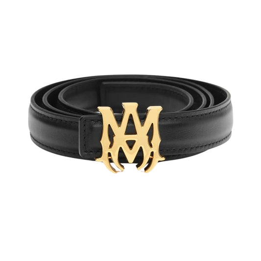 AMIRI MA 2 CM BELT AMACBL1017 731 Gold Belt 85 CM