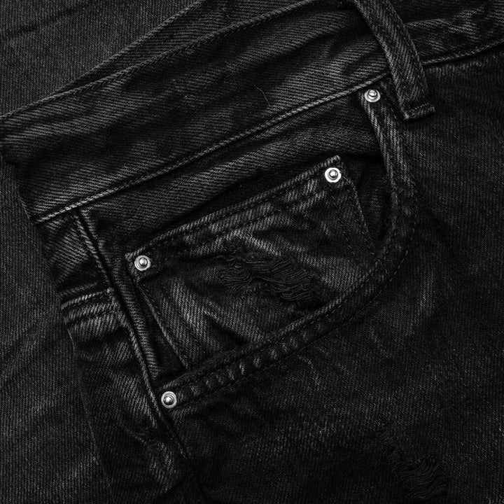 Amiri Stack Straight Fit Faded Black Jeans W30 L32 / 32L