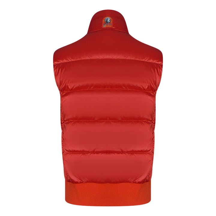 Parajumpers Ali Red Down Gilet Jacket S
