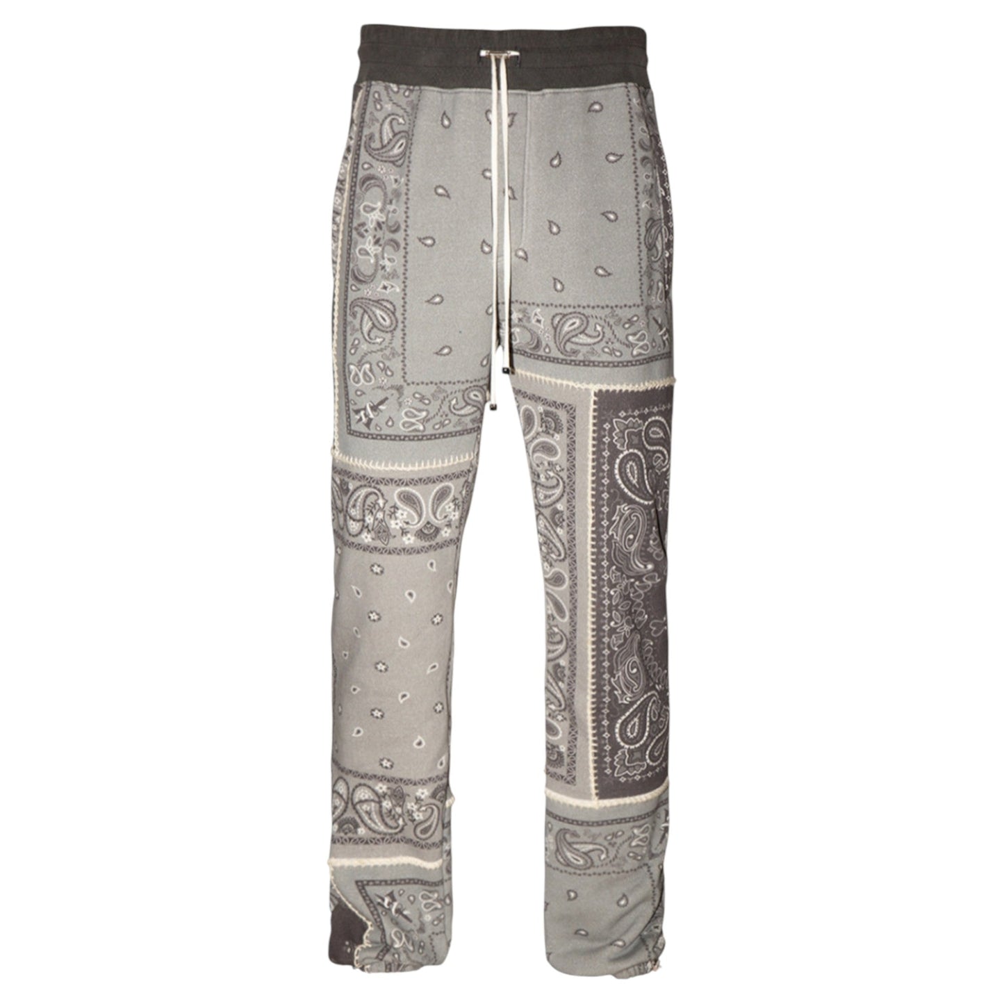 Amiri Reconstructed Bandana Grey Joggers
